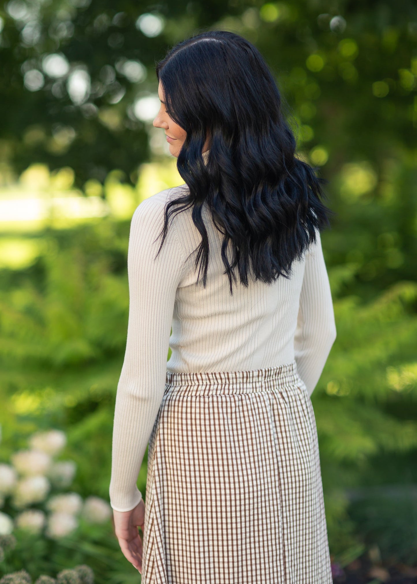 McKenna Gingham Maxi Skirt IC Skirts