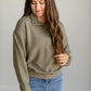 Merrick 1/4 Snap Pullover Top FF Tops