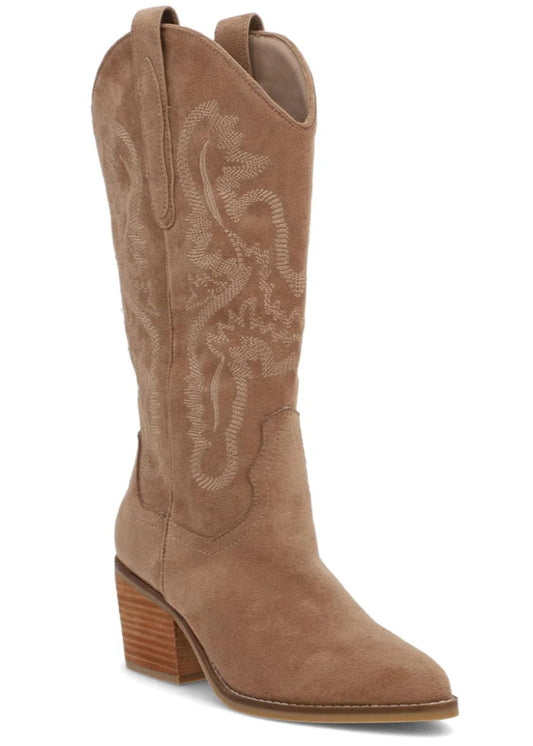 MIA™ Crosley Vegan Suede Boot Shoes