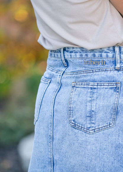 Mina Denim Maxi Skirt IC Skirts