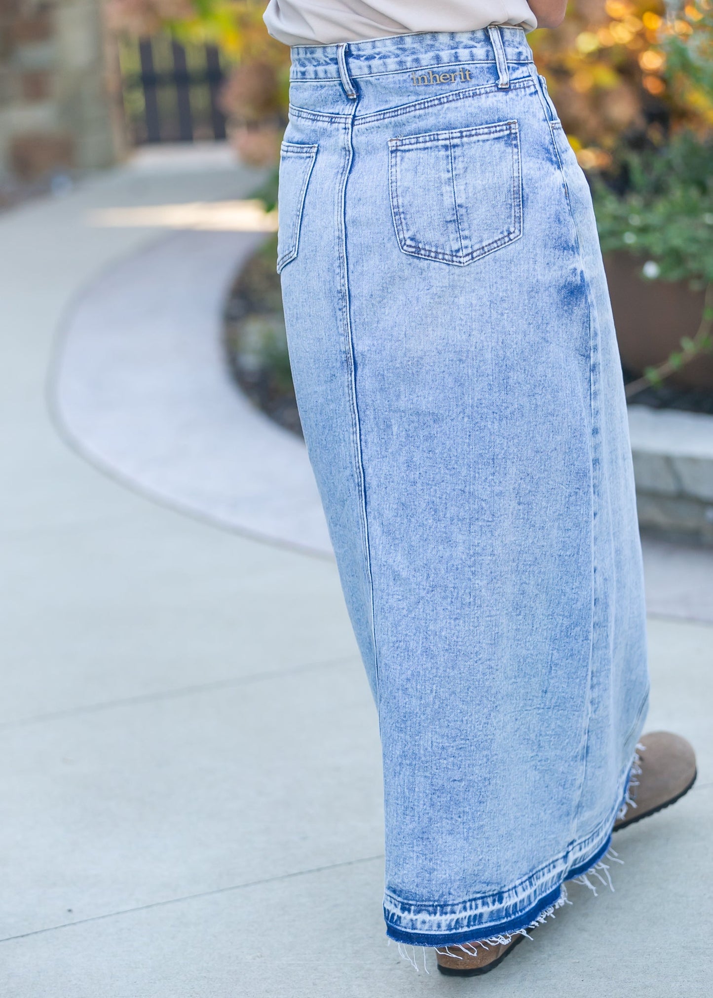 Mina Denim Maxi Skirt IC Skirts