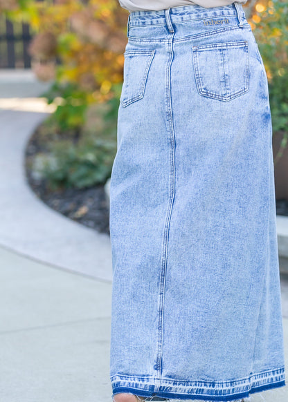 Mina Denim Maxi Skirt IC Skirts