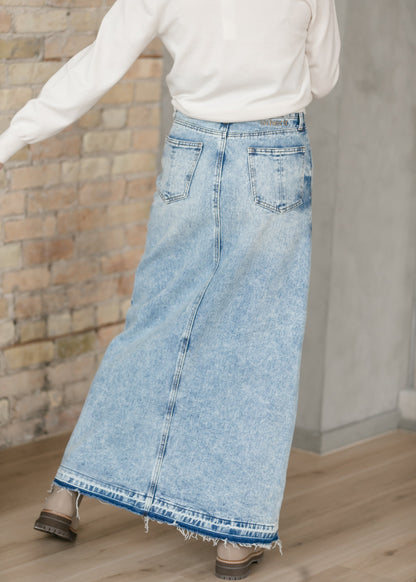 Mina Denim Maxi Skirt IC Skirts