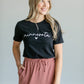 Minnesota Black Short Sleeve Graphic T-shirt Tops