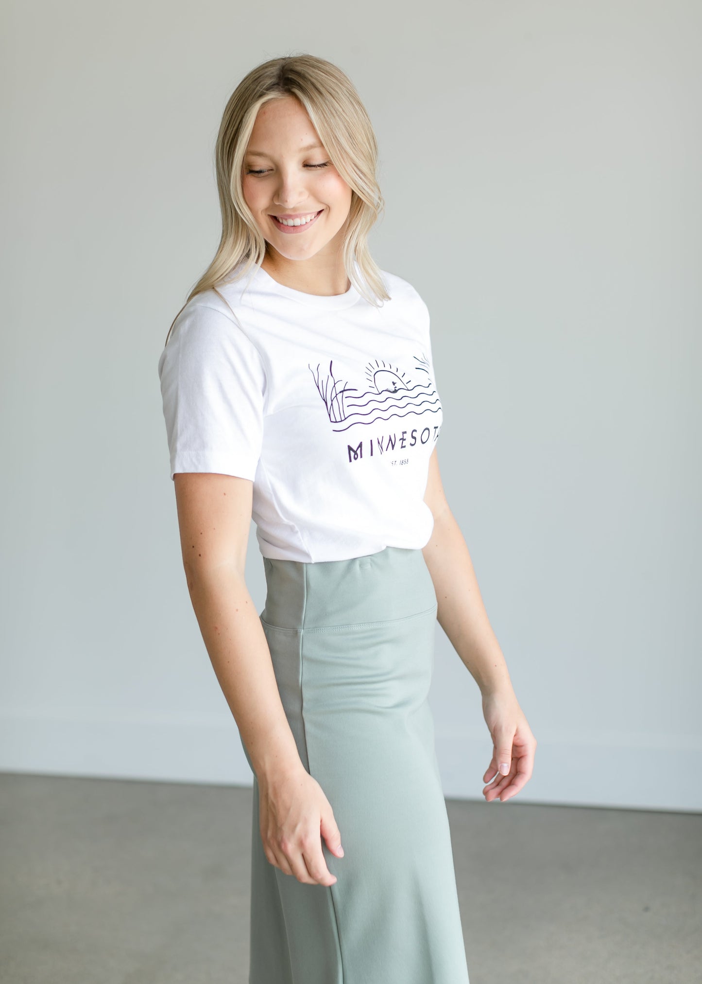 Minnesota Loon Short Sleeve T-shirt Tops