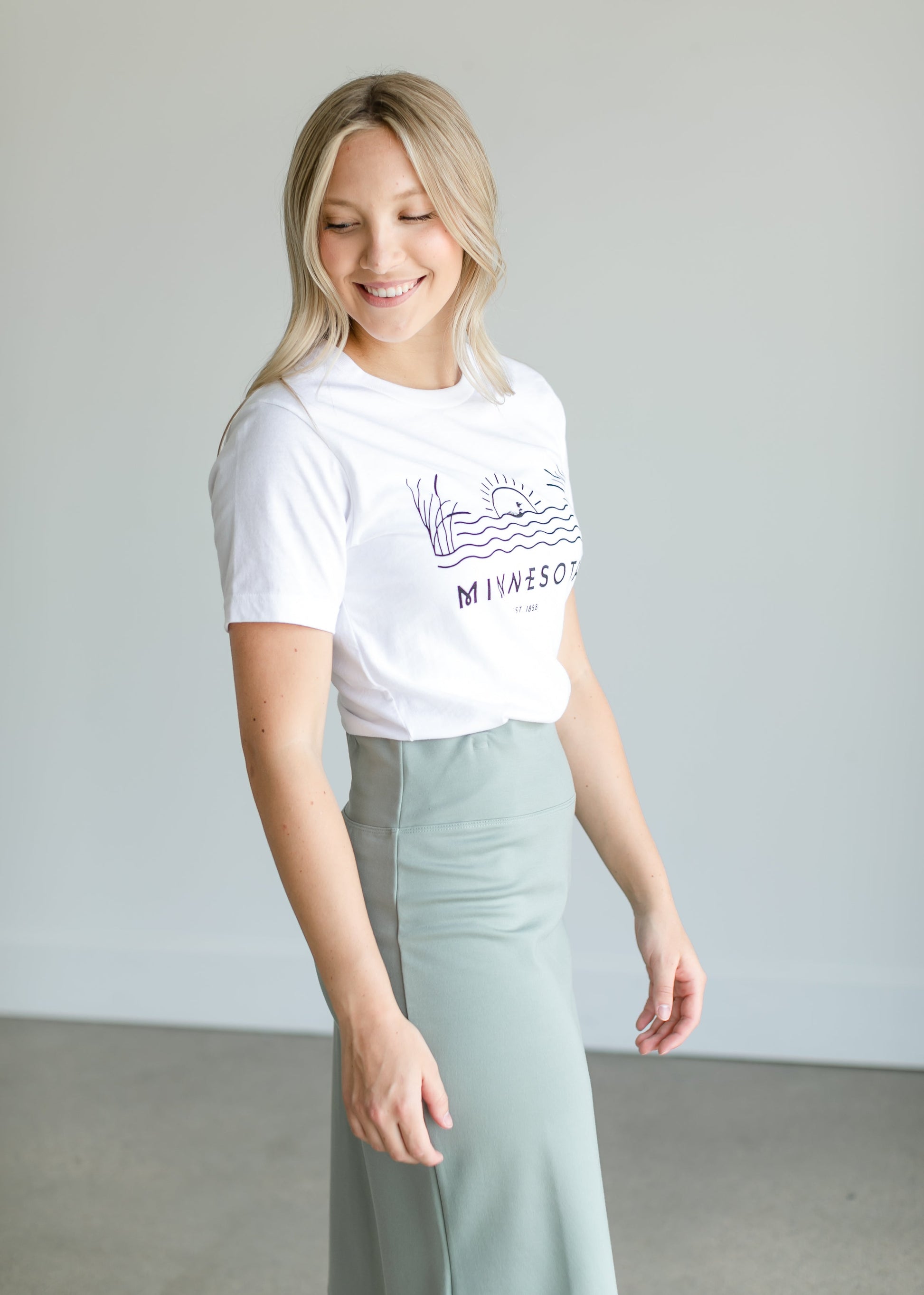 Minnesota Loon Short Sleeve T-shirt Tops