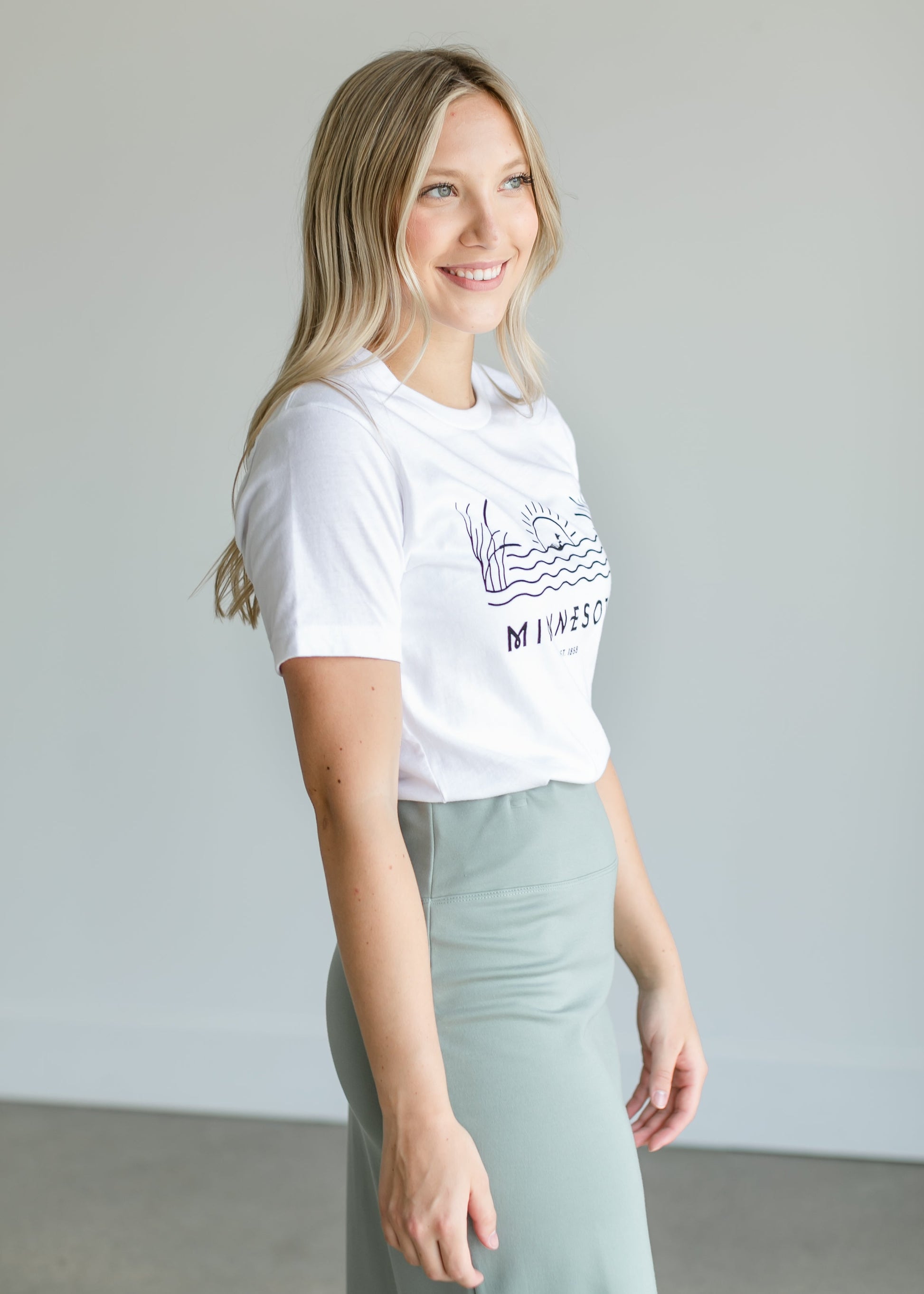 Minnesota Loon Short Sleeve T-shirt Tops