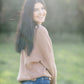 Mock Neck Ribbed Dolman Sleeve Sweater - FINAL SALE FF Tops