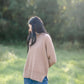 Mock Neck Ribbed Dolman Sleeve Sweater - FINAL SALE FF Tops