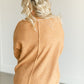 Mockneck Contrast Stitching Sweater FF Tops