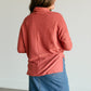 Mockneck Drawstring Ribbed Knit Top FF Tops