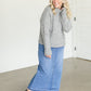 Mockneck Reverse Seam Pullover Sweater FF Tops
