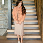 Mockneck Ribbed Jersey Maxi Dress FF Dresses