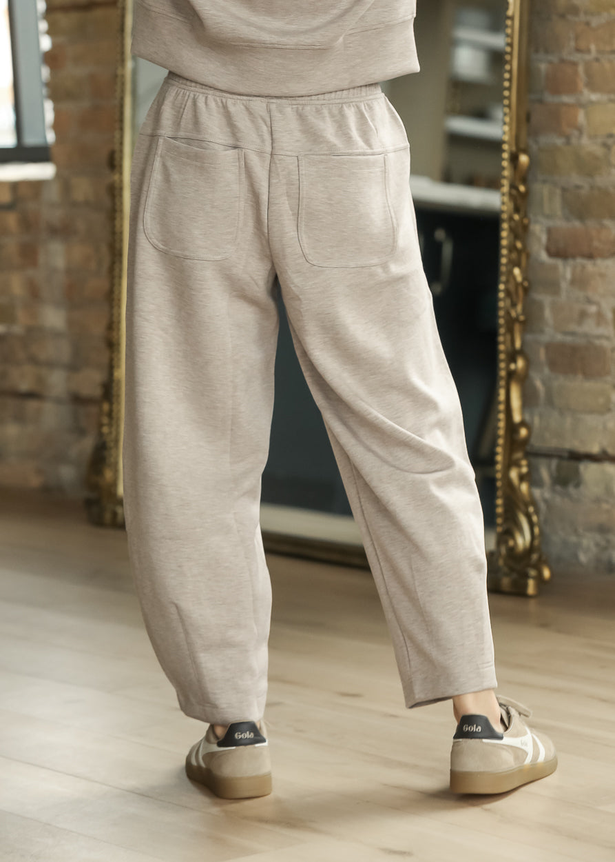 Modal Barrel Leg Pants FF Pants