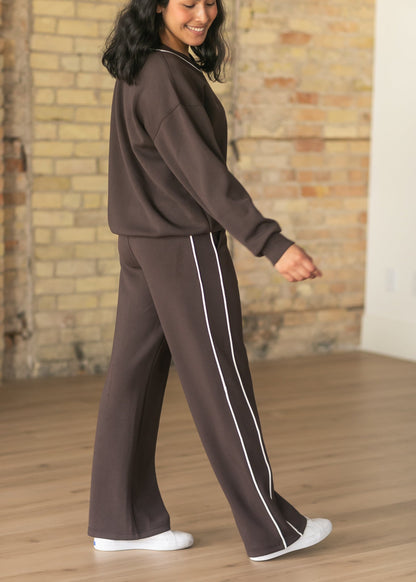 Modal Scuba Two Stripe Pants FF Skirts