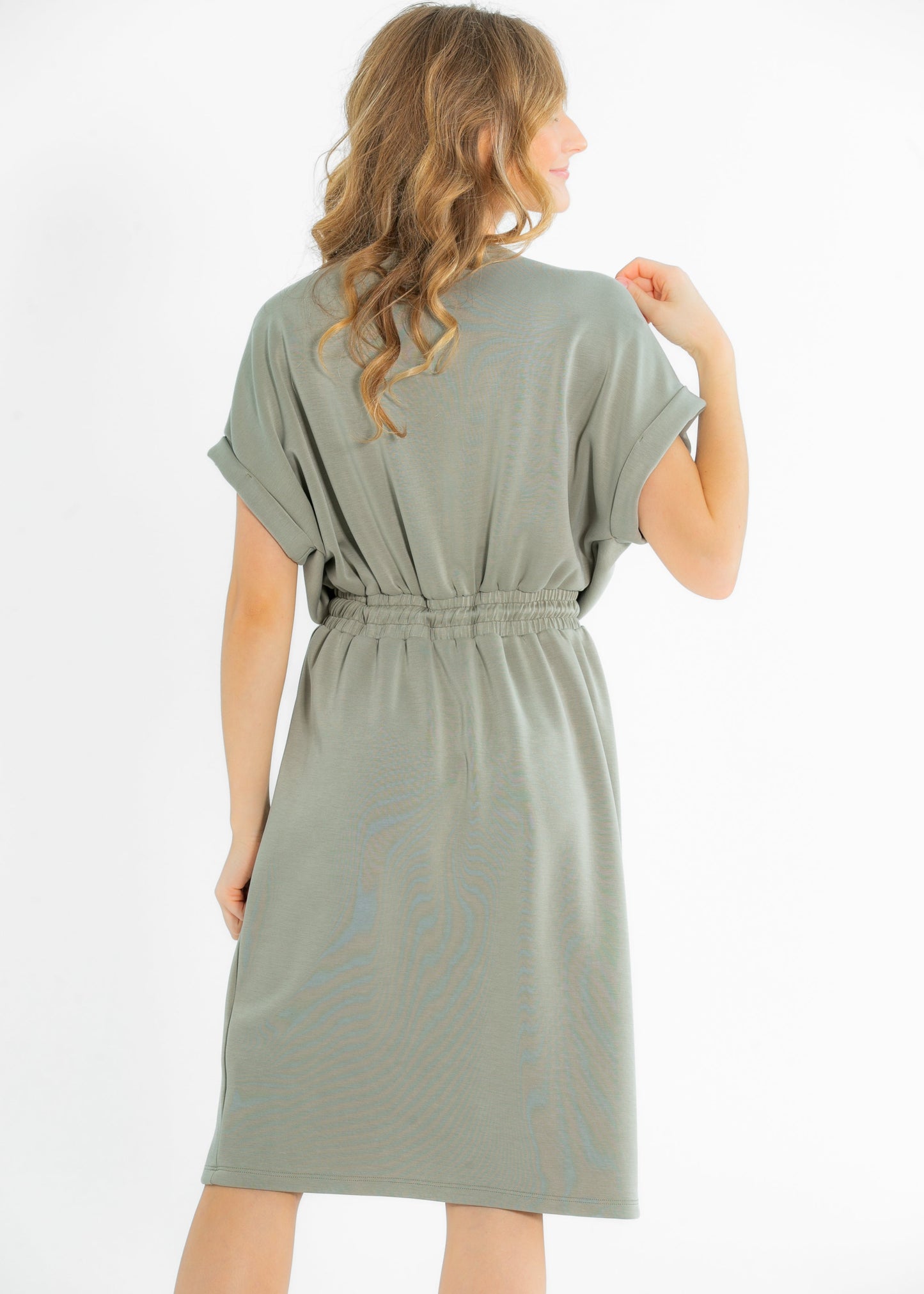 Modal Silky Short Sleeve Dress FF Dresses