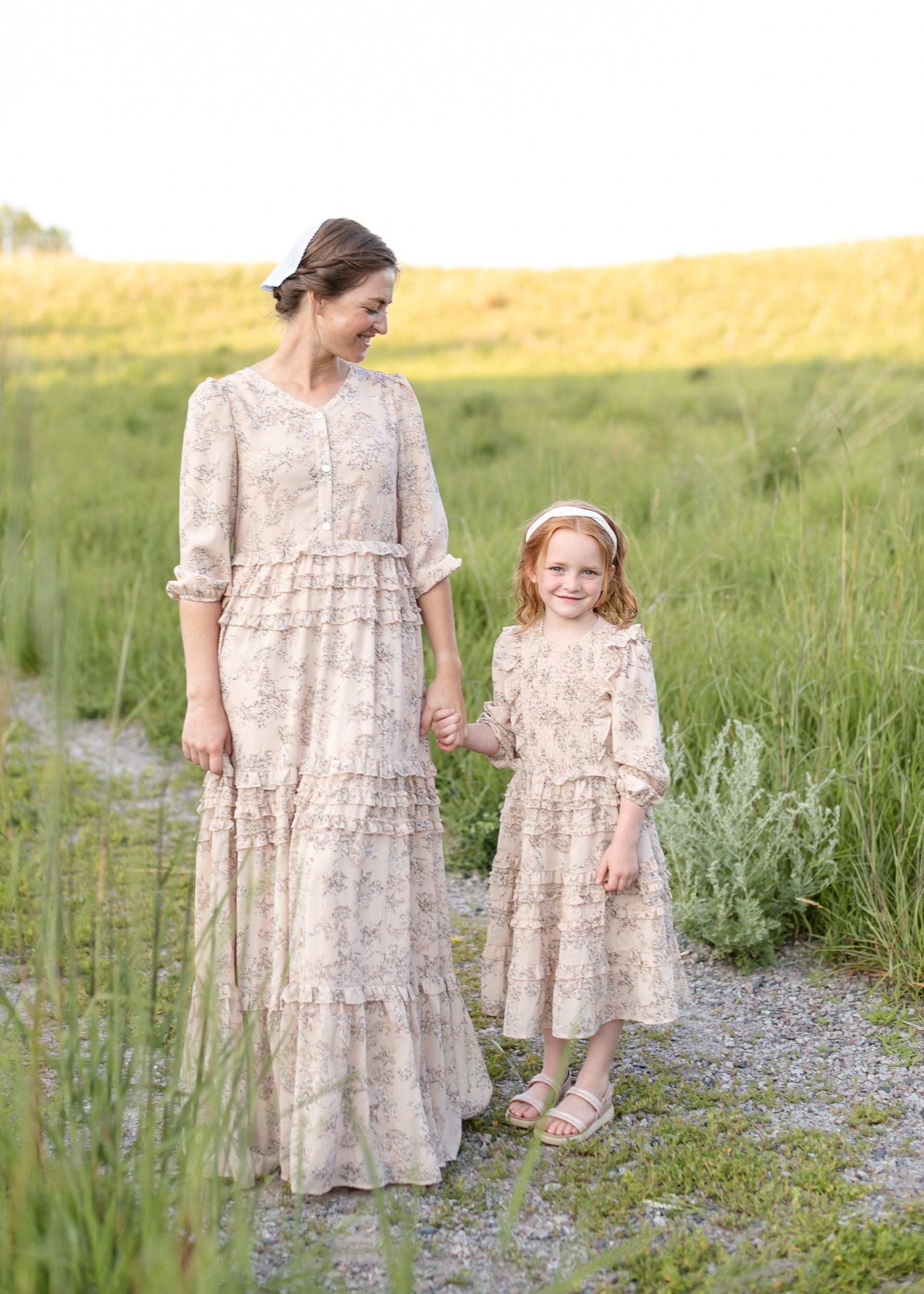 green emerald velvet dress Mommy + Me Dress Bundle – Inherit Co