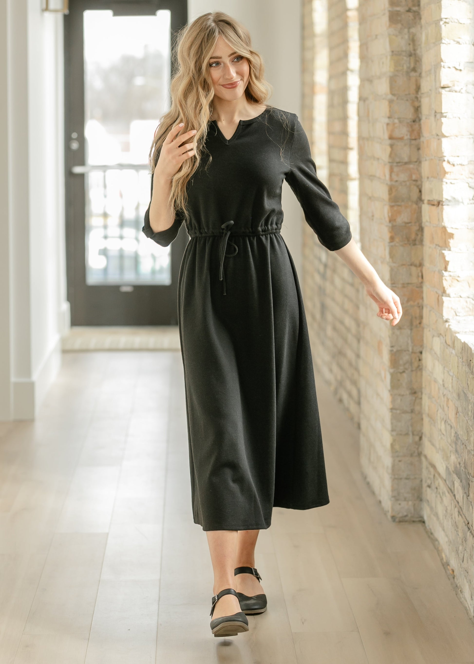 tie waist dress midi Royal Blue One Shoulder Midi Dress With Tie Waist