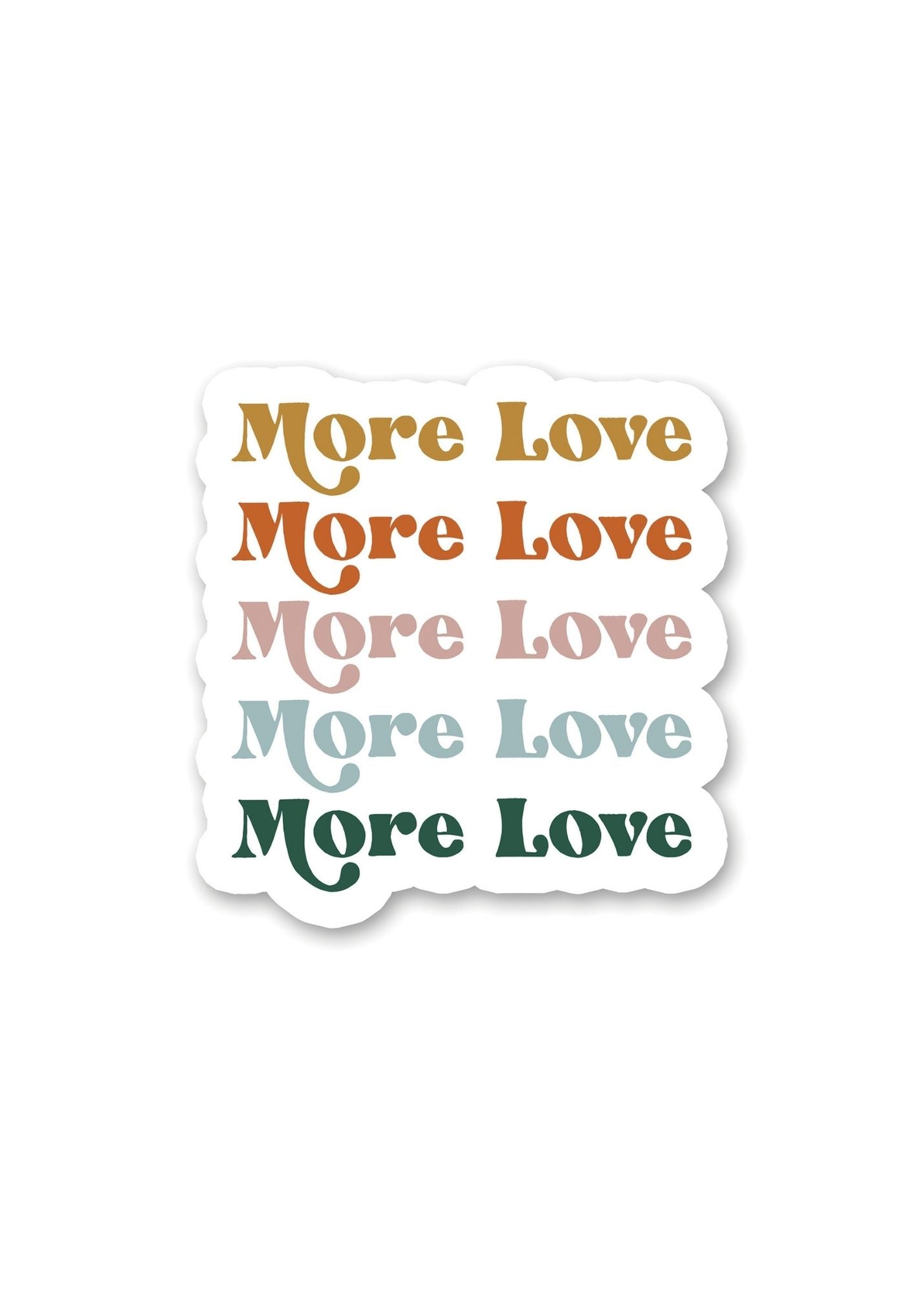More Love Sticker FF Home + Lifestyle