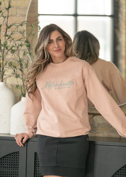 Motherhood Is Kingdom Work Sweatshirt FF Tops