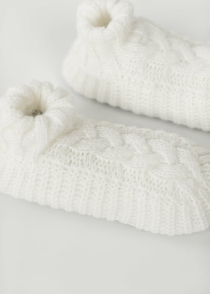 Muk Luks Sweater Knit Ballerina Slipper Shoes