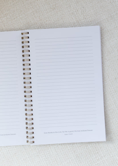 My Grace Is Sufficient Floral Spiral Notebook Gifts