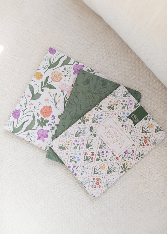 My Grace Is Sufficient Notebook Set - 3 pc Gifts