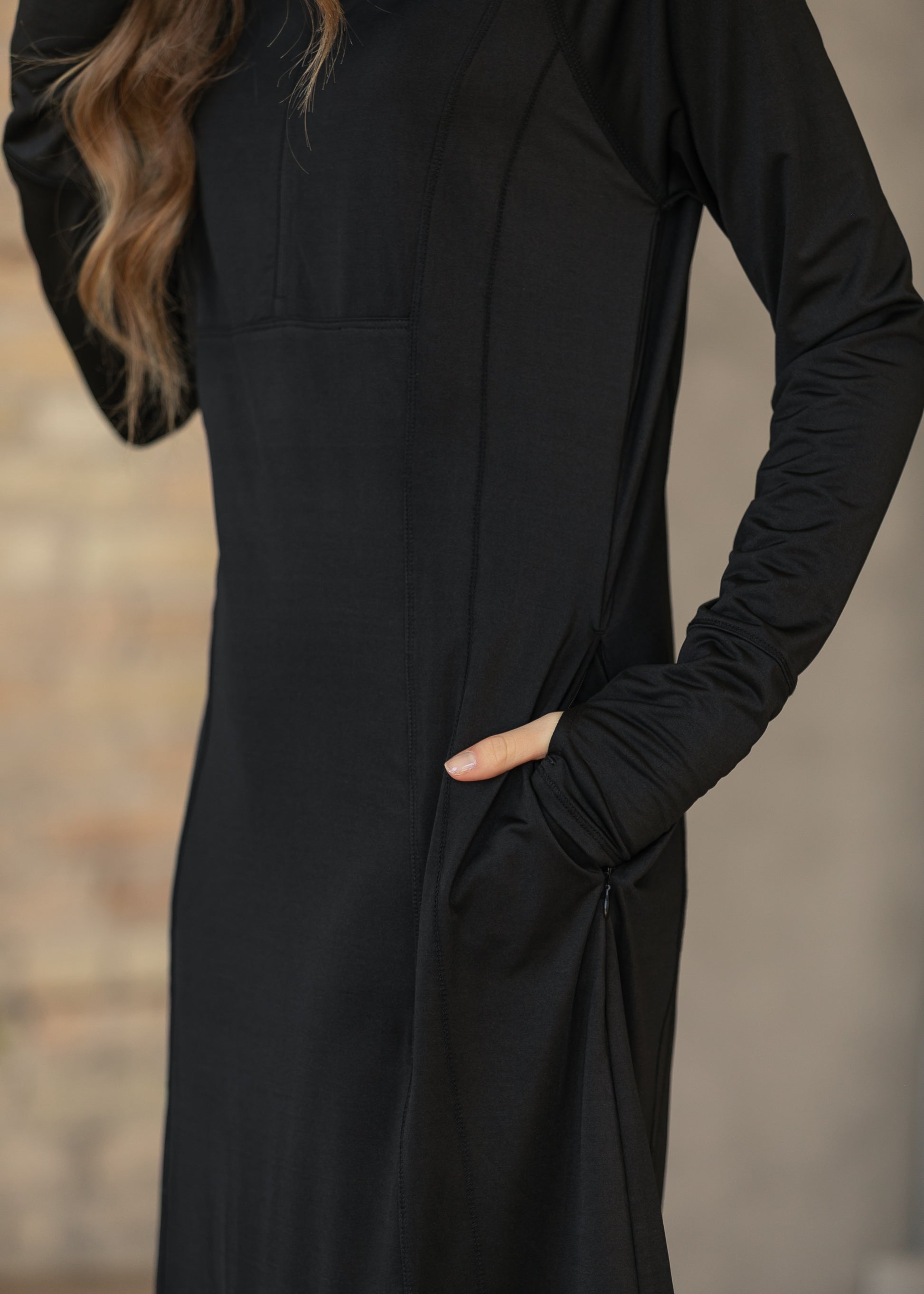 Mya Athletic Long Sleeve Dress IC Dresses