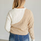 Nadria Colorblock Sweater FF Tops