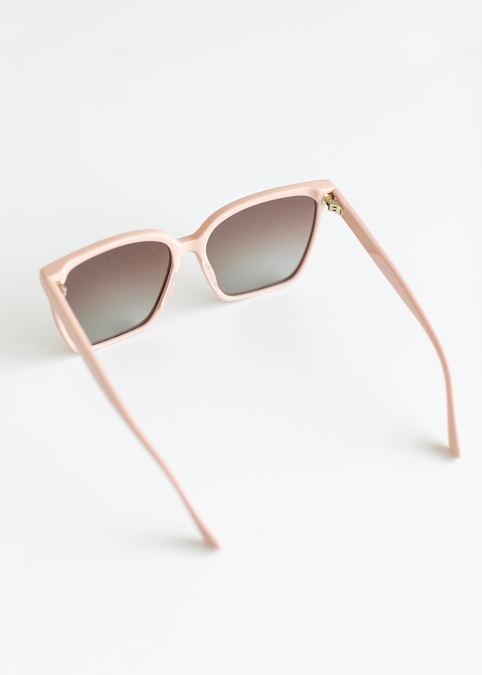 Naomi Nude + Brown Gradient Polarized Sunglasses Accessories