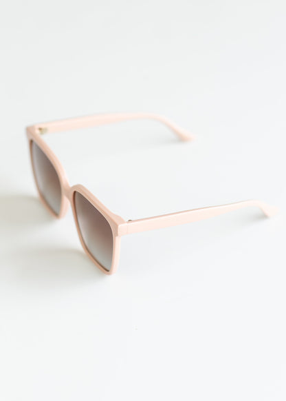 Naomi Nude + Brown Gradient Polarized Sunglasses Accessories