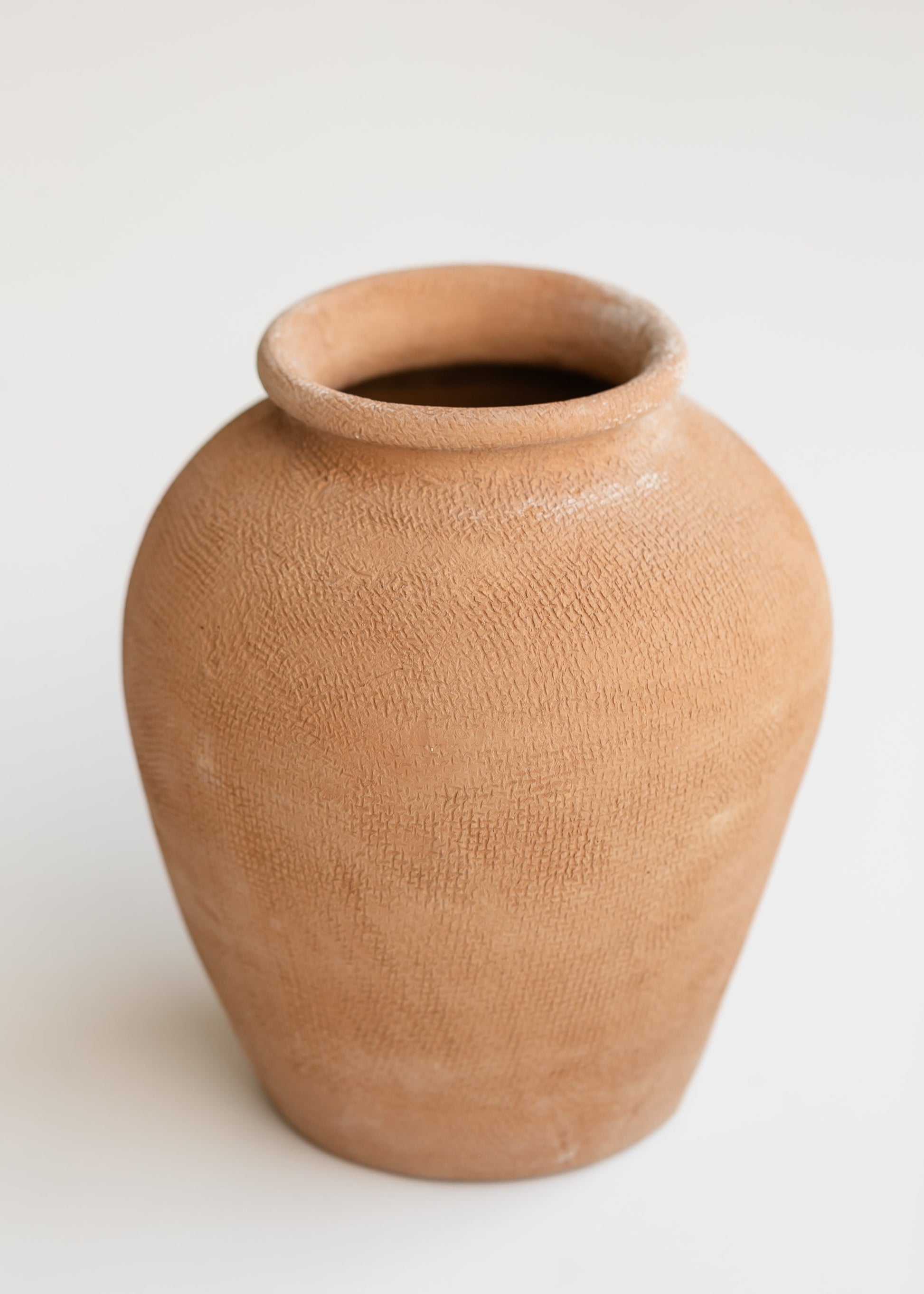 Natural Terracotta Wide Top Vase Gifts