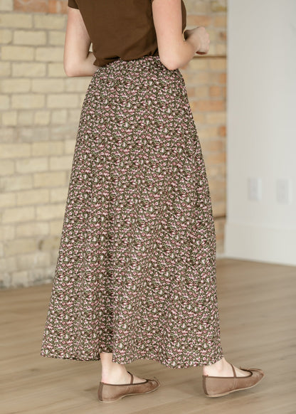 Nellie Tie Front Maxi Skirt IC Skirts