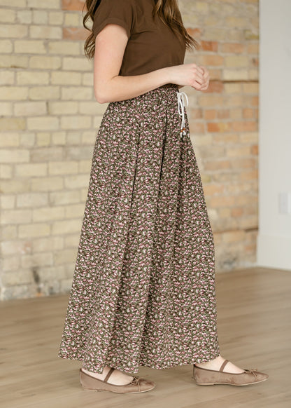 Nellie Tie Front Maxi Skirt IC Skirts