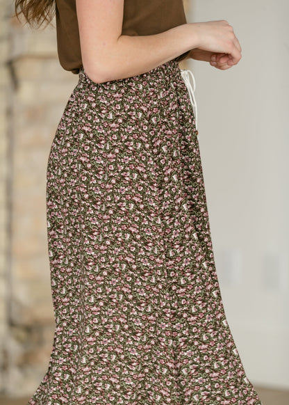 Nellie Tie Front Maxi Skirt IC Skirts