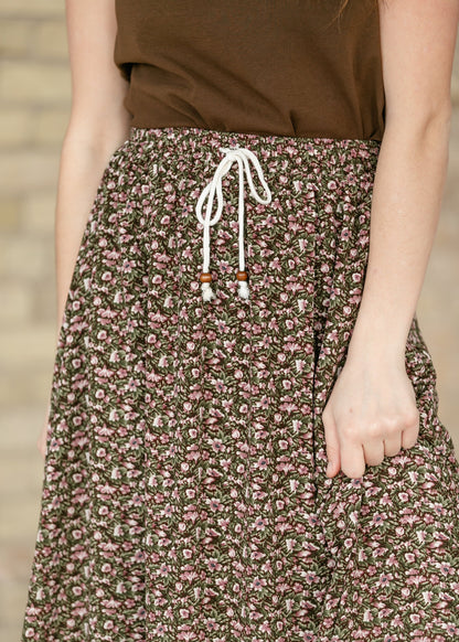 Nellie Tie Front Maxi Skirt IC Skirts