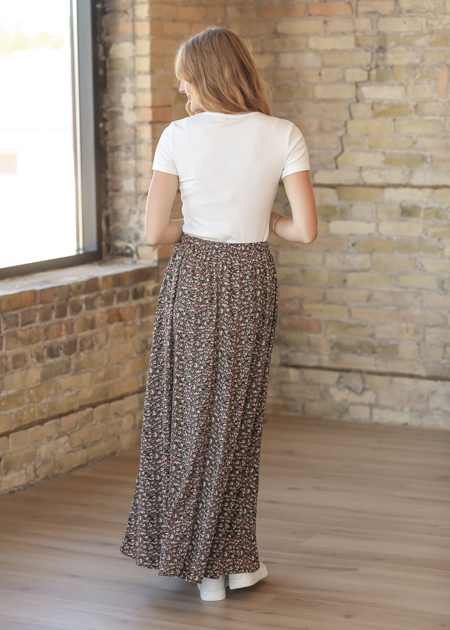 Nellie Tie Front Maxi Skirt IC Skirts