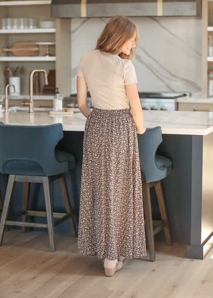 Nellie Tie Front Maxi Skirt IC Skirts