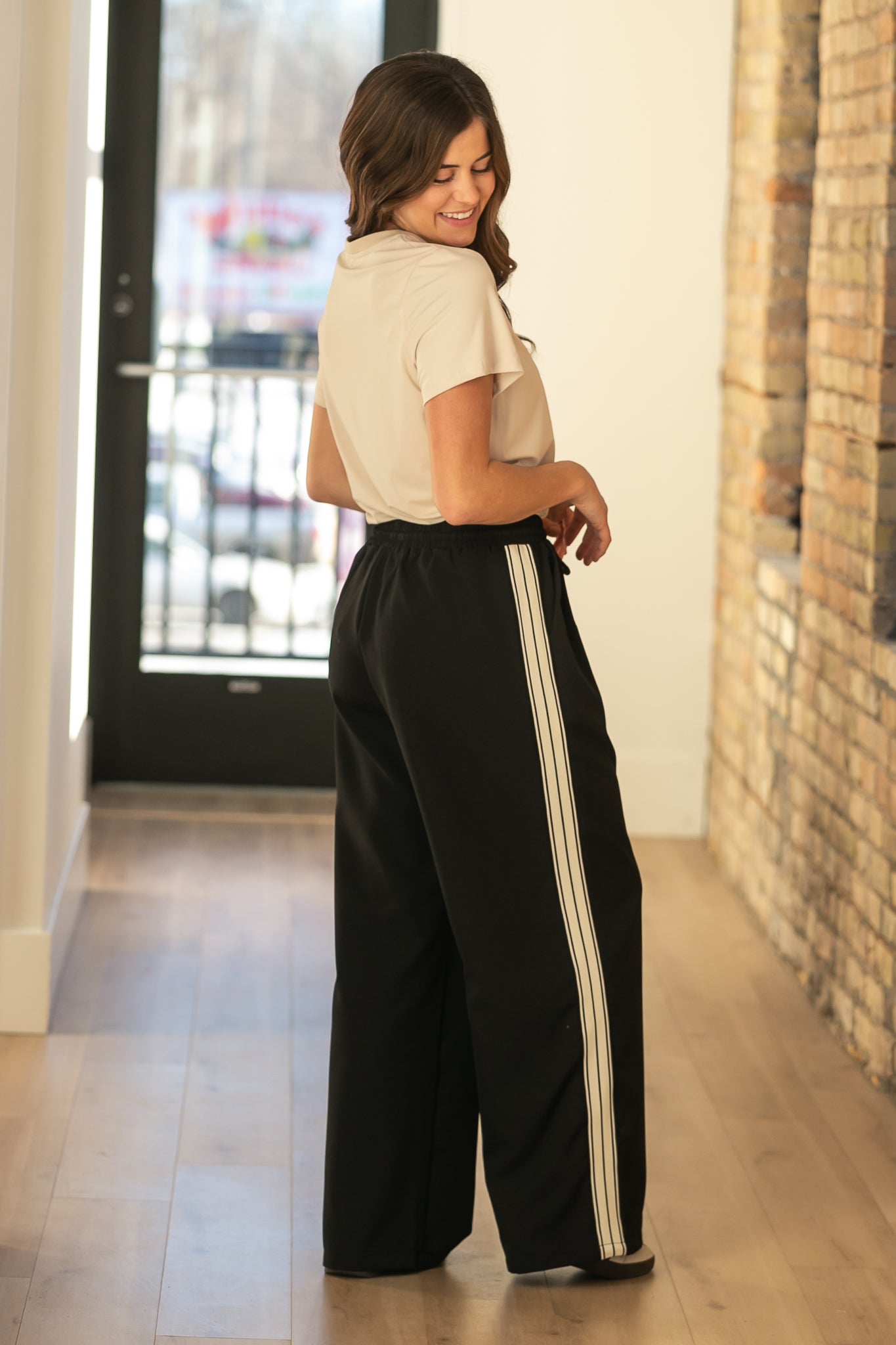 Nina Side Stripe Athletic Pants IC Pants