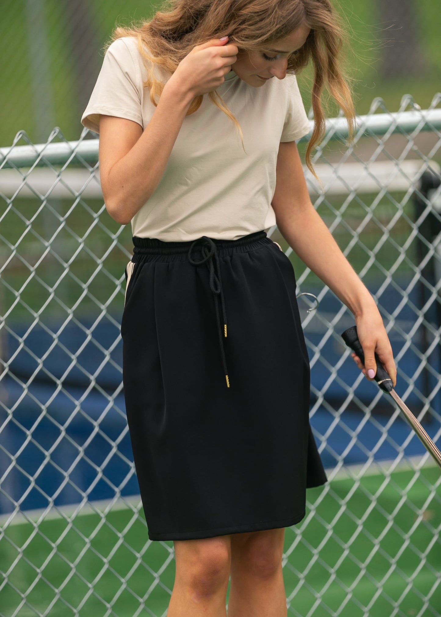 Nina Side Stripe Skirt IC Skirts