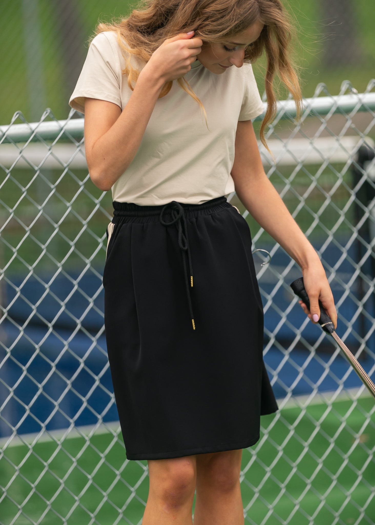 Nina Side Stripe Skirt IC Skirts