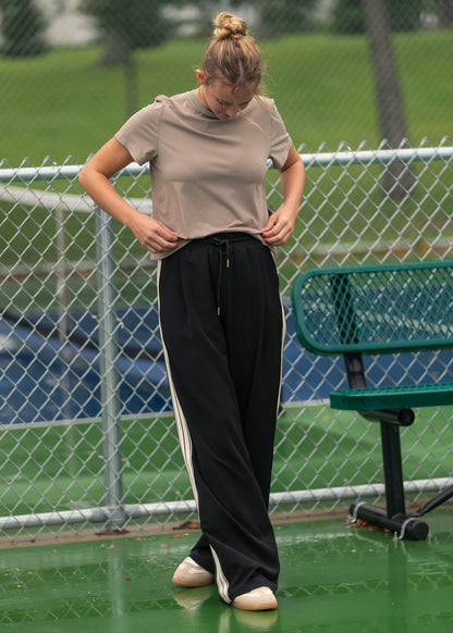 Nina Striped Athletic Pants IC Pants