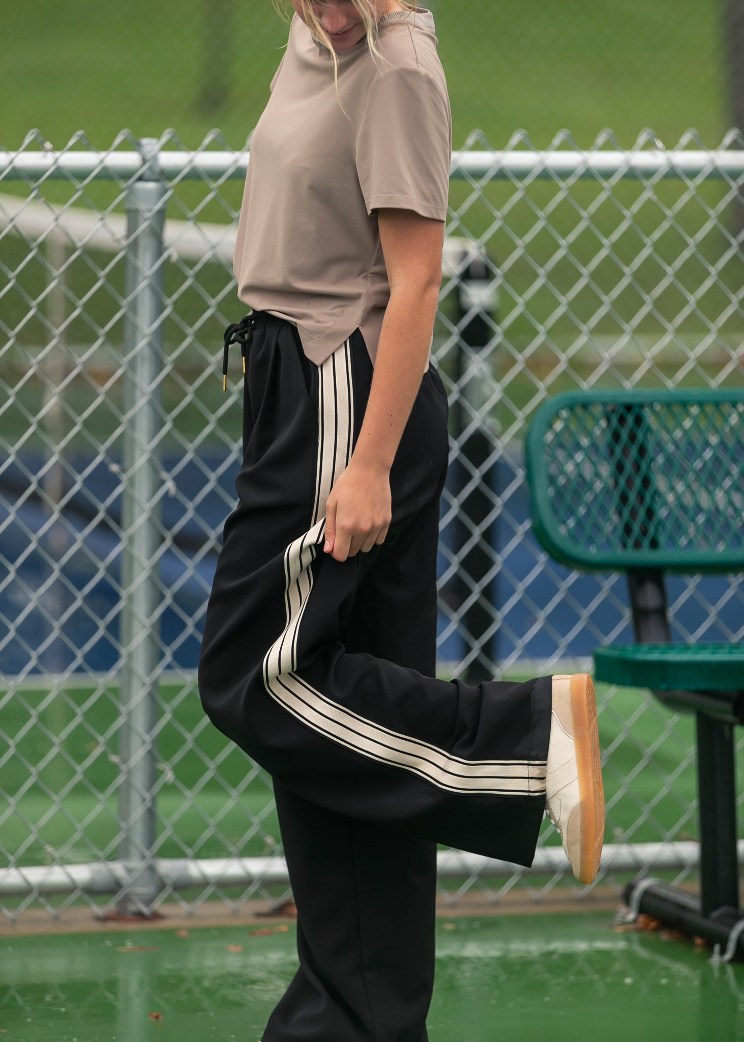 Nina Striped Athletic Pants IC Pants