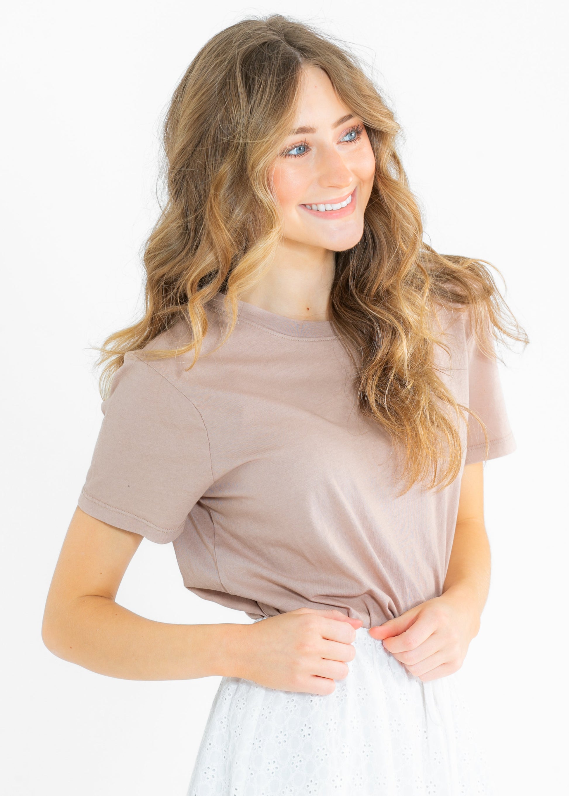 Nora Soft Short Sleeve T-Shirt FF Tops
