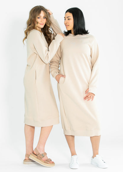 Nova Crewneck Sweatshirt Dress IC Dresses