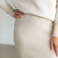 Oatmeal Knit Sweater Set FF Tops