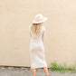 Oatmeal Rib Knit Turtleneck Dress FF Dresses