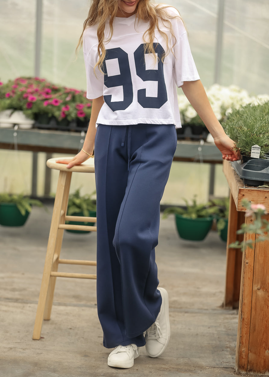 Olivia Short Sleeve V-Neck Top - FINAL SALE FF Tops