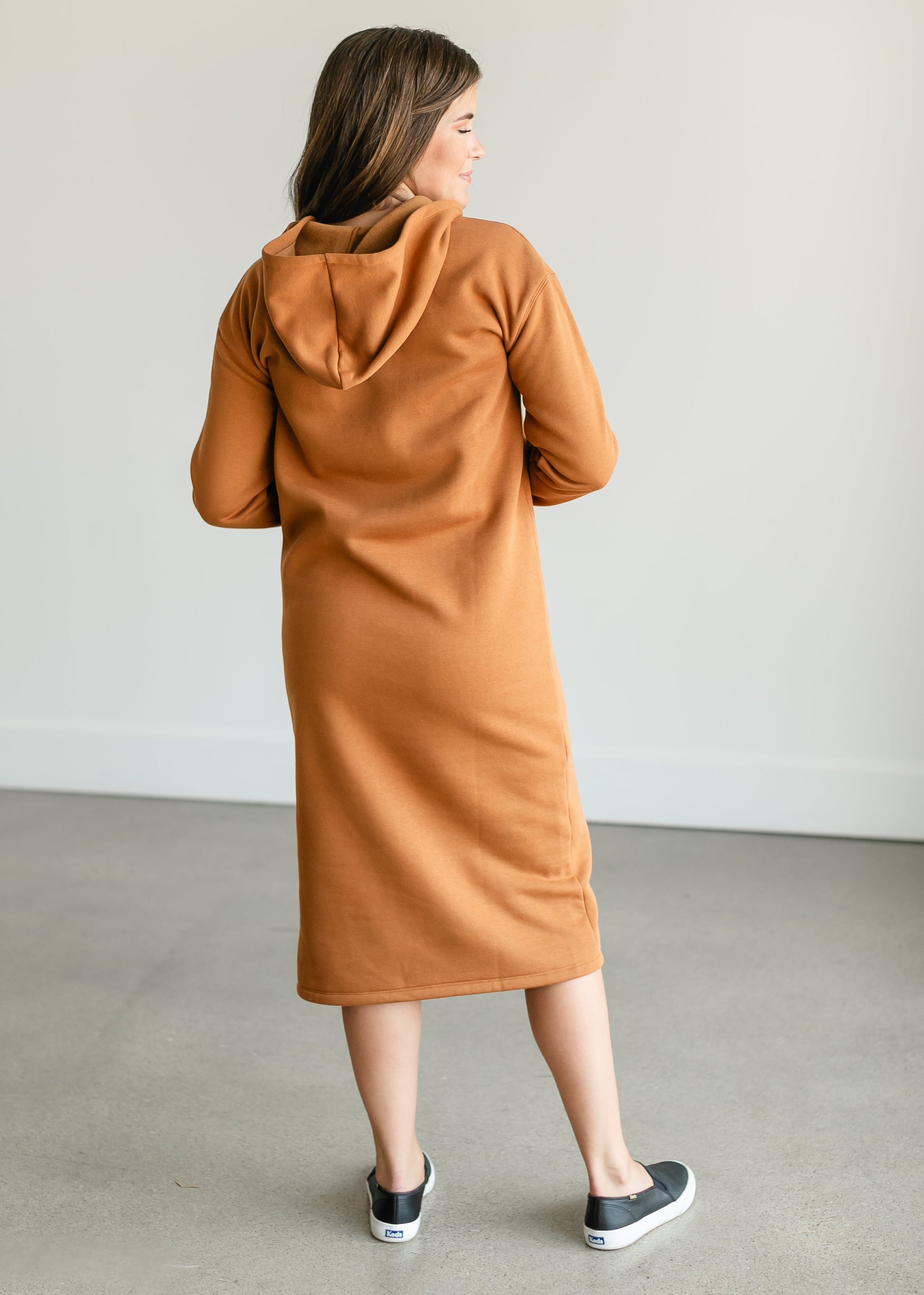 Olympia Zipper Sweatshirt Dress IC Dresses
