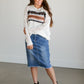Open Net Knit Sweater FF Tops